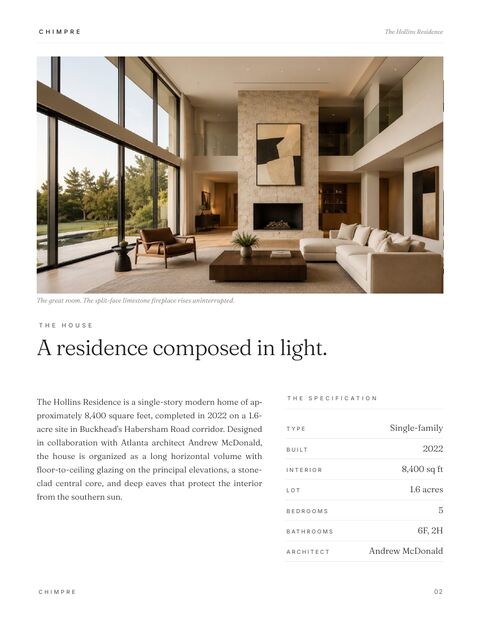 Property Brochure page 2
